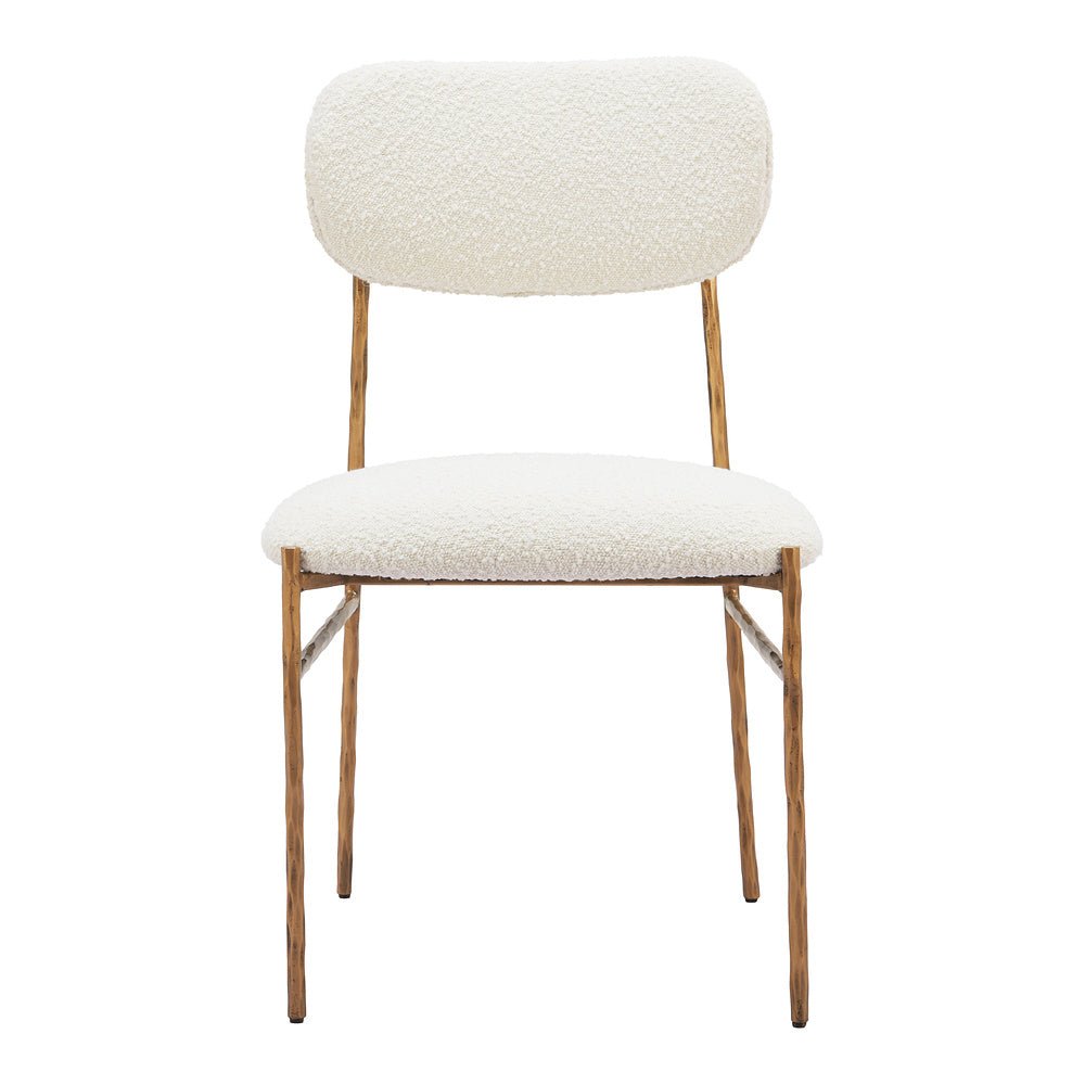 Silla Comercial para Comedor de Empresa - ZUO SYDHAVNEN - Varios Colores - Asiento y Respaldo Tapizados en Tejido Texturizado - 110276 - Zuo - NOGAL BEAT - Silla Comercial Interior