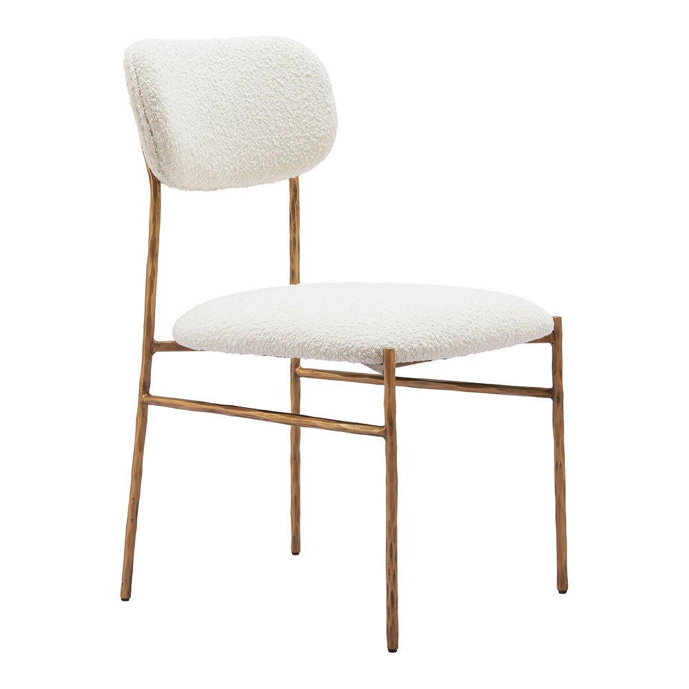 Silla Comercial para Comedor de Empresa - ZUO SYDHAVNEN - Varios Colores - Asiento y Respaldo Tapizados en Tejido Texturizado - 110276 - Zuo - NOGAL BEAT - Silla Comercial Interior