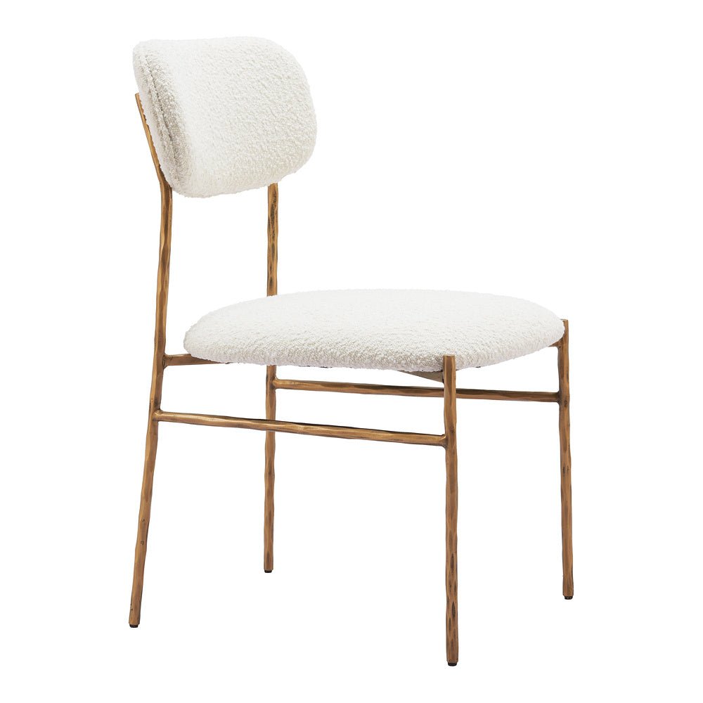 Silla Comercial para Comedor de Empresa - ZUO SYDHAVNEN - Varios Colores - Asiento y Respaldo Tapizados en Tejido Texturizado - 110276 - Zuo - NOGAL BEAT - Silla Comercial Interior