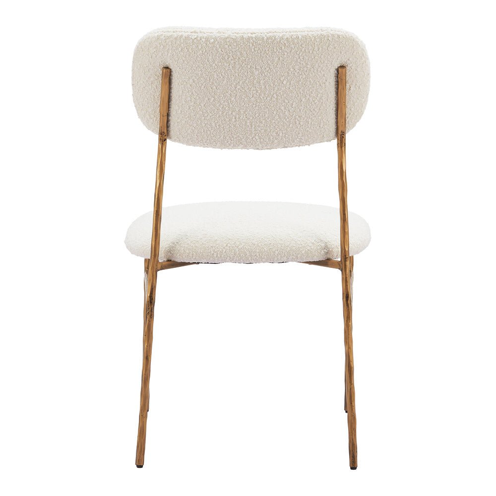 Silla Comercial para Comedor de Empresa - ZUO SYDHAVNEN - Varios Colores - Asiento y Respaldo Tapizados en Tejido Texturizado - 110276 - Zuo - NOGAL BEAT - Silla Comercial Interior