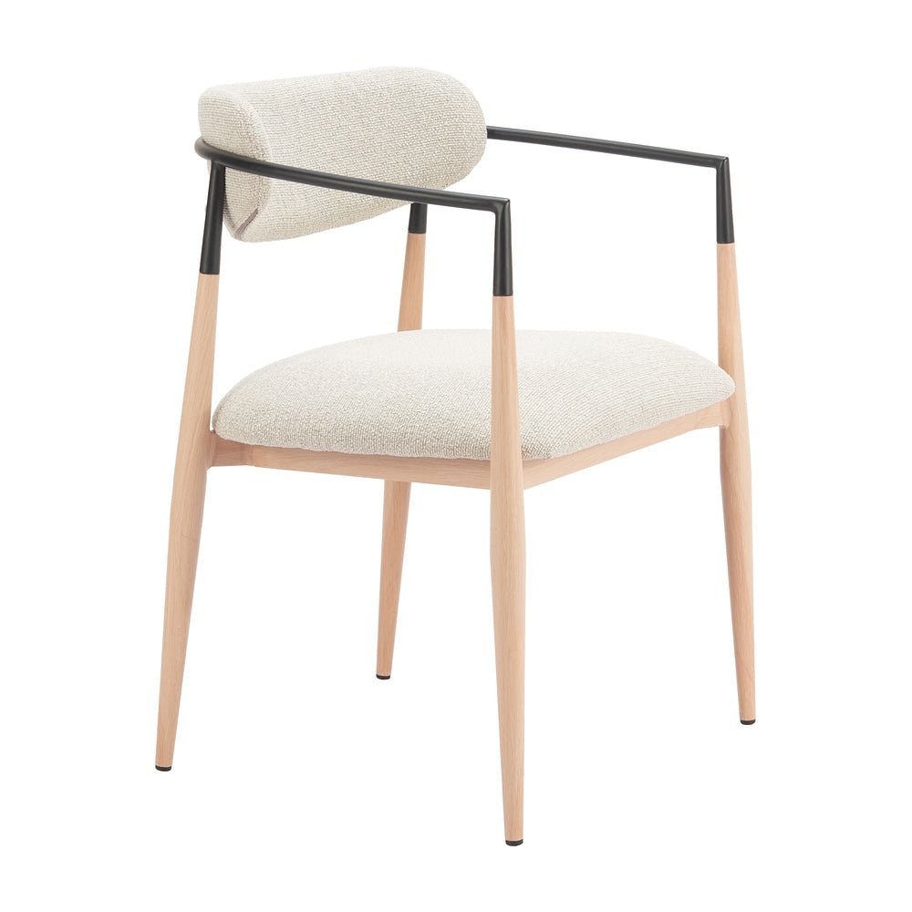 Silla Comercial para Desayunador - ZUO EQUINOX - Varios Colores - Asiento y Respaldo Tapizados en Tejido Texturizado - 110853 - Zuo - NOGAL BEAT - Silla Comercial Interior