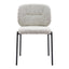 Silla Comercial para Desayunador - ZUO PLAT - Gris - Asiento y Respaldo Tapizados en Tejido Texturizado - 110348 - Zuo - NOGAL BEAT - Silla Comercial Interior