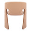 Silla Comercial para Desayunador - ZUO ROSYTH - Camel - Asiento y Respaldo Tapizados - 110125 - Zuo - NOGAL BEAT - Silla Comercial Interior
