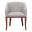 Silla Comercial para Desayunador - ZUO SERASA - Gris - Asiento y Respaldo Tapizados - 109978 - Zuo - NOGAL BEAT - Silla Comercial Interior