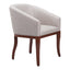 Silla Comercial para Desayunador - ZUO SERASA - Gris - Asiento y Respaldo Tapizados - 109978 - Zuo - NOGAL BEAT - Silla Comercial Interior