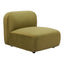 Silla Comercial para Food Court - ZUO BIAK MIDDLE - Verde - Asiento y Respaldo Tapizados en Tela Tipo Terciopelo - 109997 - Zuo - NOGAL BEAT - Silla Comercial Interior