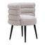 Silla Comercial para Food Court - ZUO GRENA - Gris Neblina - Asiento y Respaldo Tapizados en Tejido Texturizado - 110005 - Zuo - NOGAL BEAT - Silla Comercial Interior