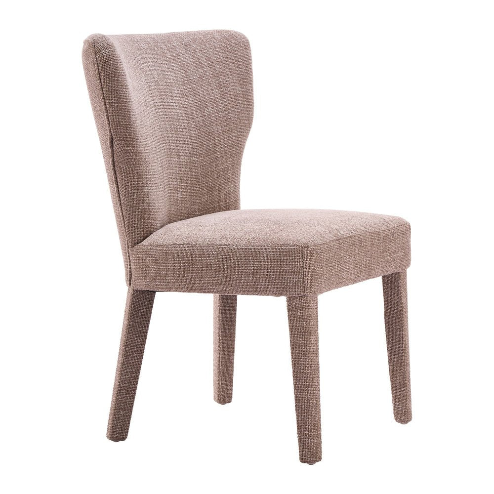 Silla Comercial para Food Court - ZUO PERIDOT - Taupe - Asiento y Respaldo Tapizados en Tejido Texturizado - 111001 - Zuo - NOGAL BEAT - Silla Comercial Interior