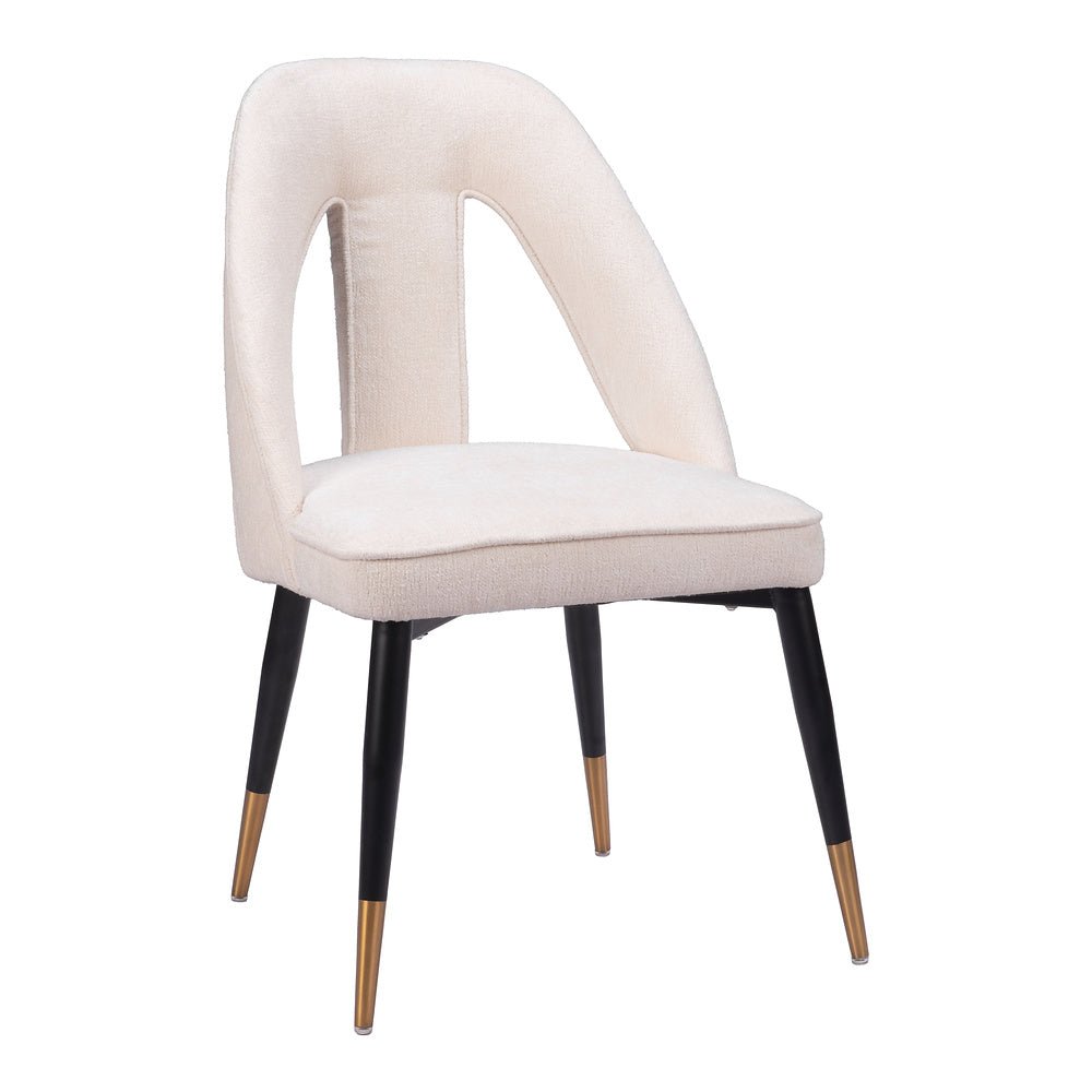 Silla Comercial para Hotel - ZUO ARTUS - Varios Colores - Asiento y Respaldo Tapizados en Tejido Texturizado - 110002 - Zuo - NOGAL BEAT - Silla Comercial Interior