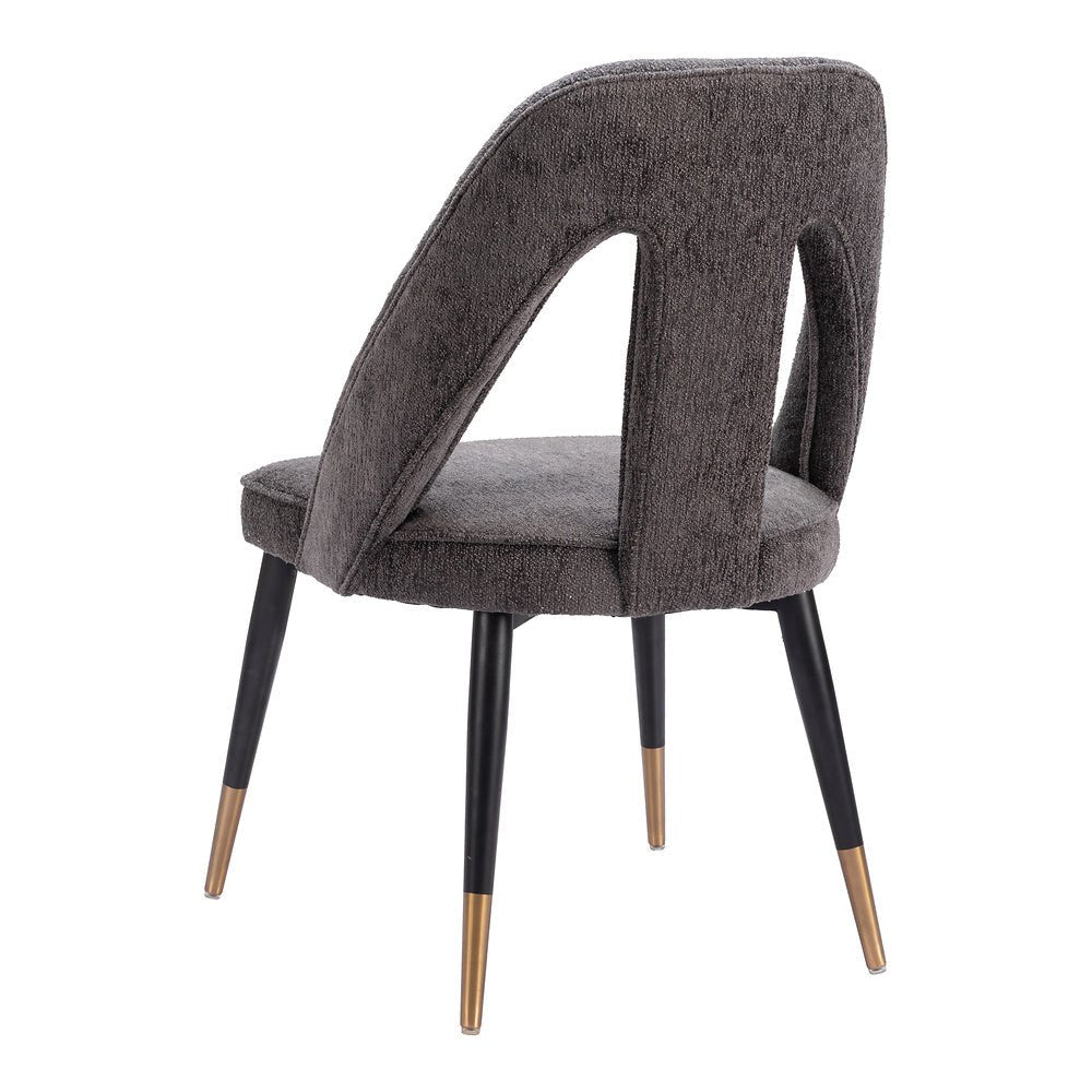 Silla Comercial para Hotel - ZUO ARTUS - Varios Colores - Asiento y Respaldo Tapizados en Tejido Texturizado - 110003 - Zuo - NOGAL BEAT - Silla Comercial Interior