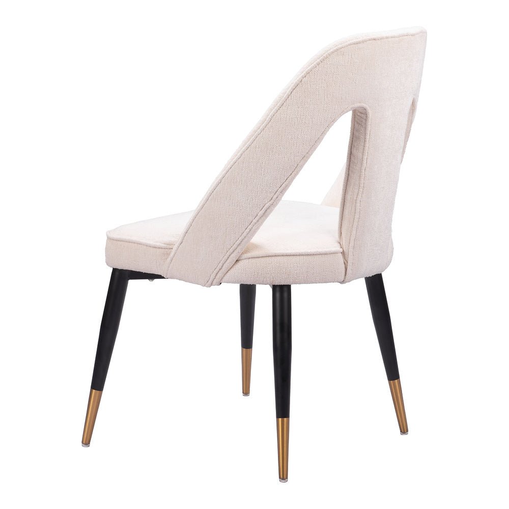 Silla Comercial para Hotel - ZUO ARTUS - Varios Colores - Asiento y Respaldo Tapizados en Tejido Texturizado - 110002 - Zuo - NOGAL BEAT - Silla Comercial Interior