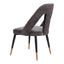Silla Comercial para Hotel - ZUO ARTUS - Varios Colores - Asiento y Respaldo Tapizados en Tejido Texturizado - 110003 - Zuo - NOGAL BEAT - Silla Comercial Interior