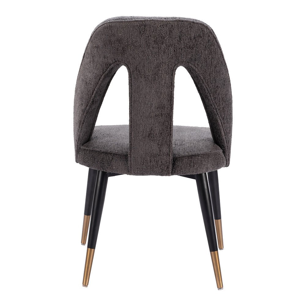 Silla Comercial para Hotel - ZUO ARTUS - Varios Colores - Asiento y Respaldo Tapizados en Tejido Texturizado - 110003 - Zuo - NOGAL BEAT - Silla Comercial Interior