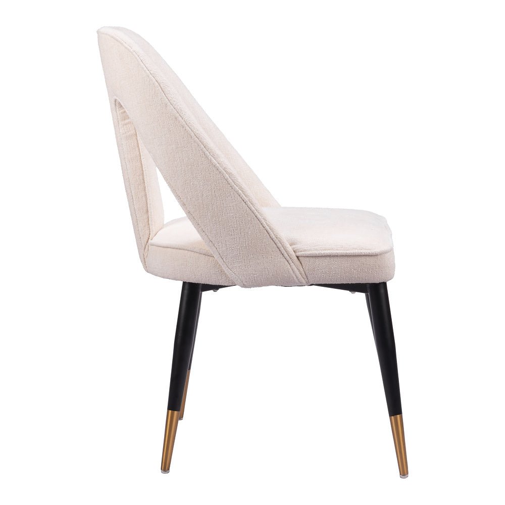 Silla Comercial para Hotel - ZUO ARTUS - Varios Colores - Asiento y Respaldo Tapizados en Tejido Texturizado - 110002 - Zuo - NOGAL BEAT - Silla Comercial Interior