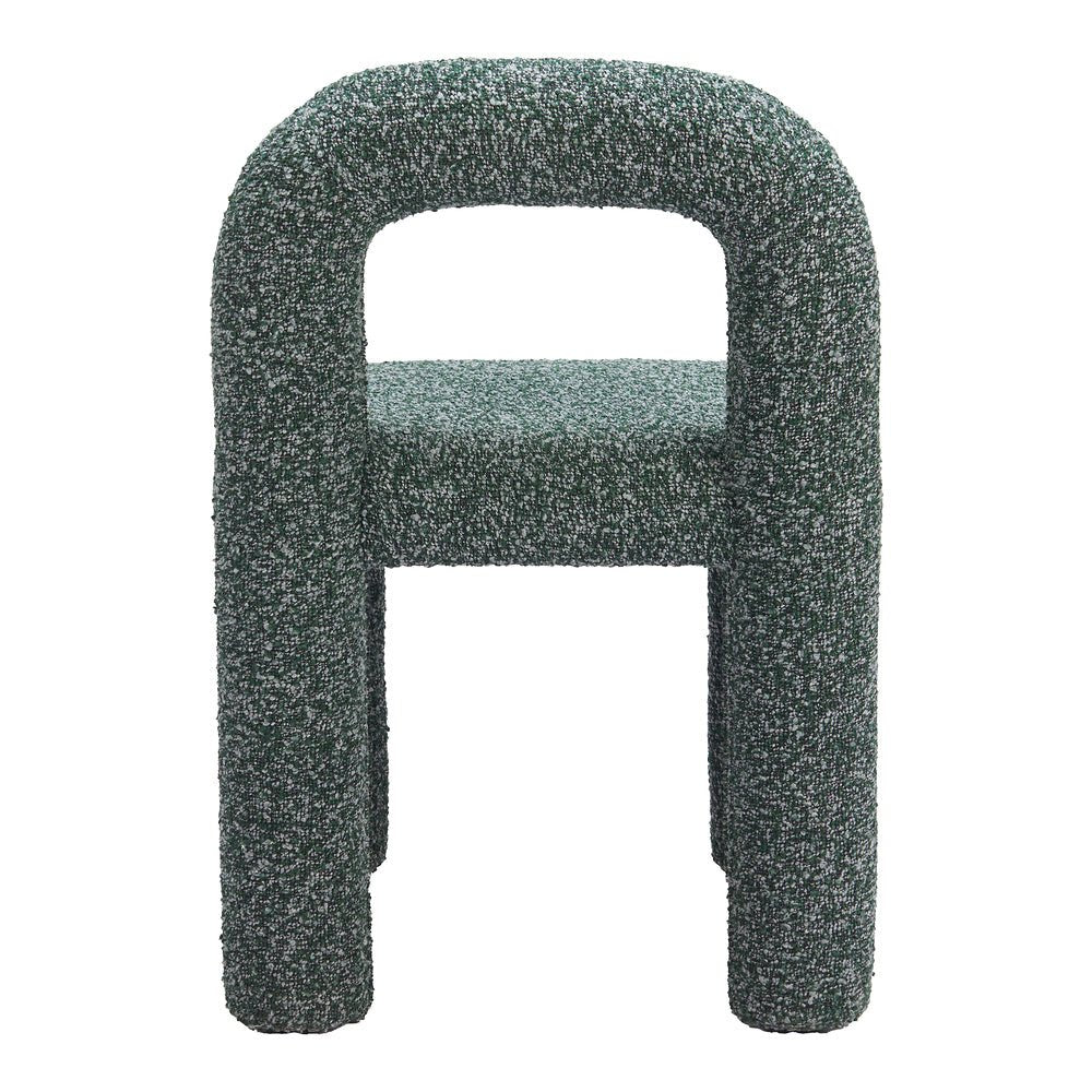 Silla Comercial para Hotel - ZUO ARUM - Verde Nevado - Asiento y Respaldo Tapizados en Tela Tipo Borrego - 109988 - Zuo - NOGAL BEAT - Silla Comercial Interior