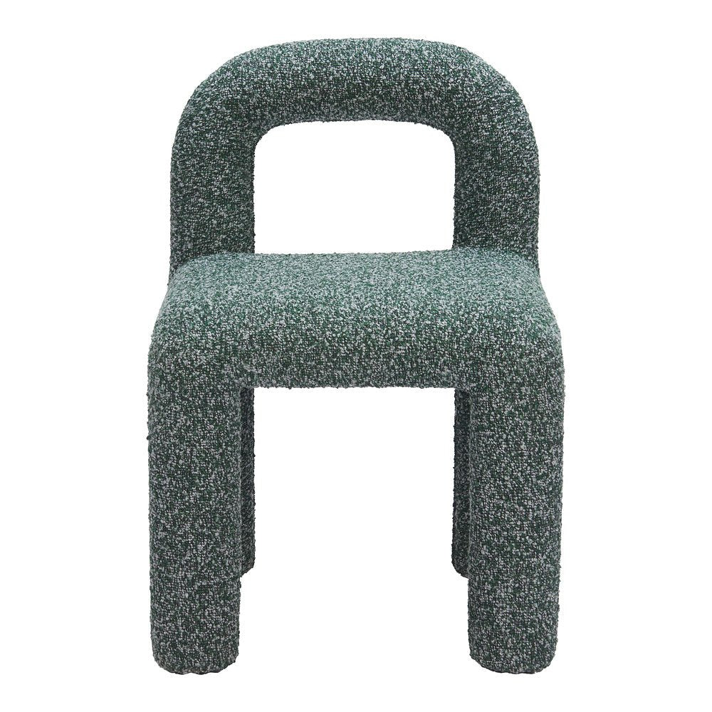 Silla Comercial para Hotel - ZUO ARUM - Verde Nevado - Asiento y Respaldo Tapizados en Tela Tipo Borrego - 109988 - Zuo - NOGAL BEAT - Silla Comercial Interior