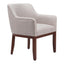 Silla Comercial para Hotel - ZUO BERBERA - Gris - Asiento y Respaldo Tapizados - 109977 - Zuo - NOGAL BEAT - Silla Comercial Interior