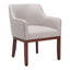Silla Comercial para Hotel - ZUO BERBERA - Gris - Asiento y Respaldo Tapizados - 109977 - Zuo - NOGAL BEAT - Silla Comercial Interior