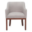 Silla Comercial para Hotel - ZUO BERBERA - Gris - Asiento y Respaldo Tapizados - 109977 - Zuo - NOGAL BEAT - Silla Comercial Interior