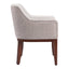 Silla Comercial para Hotel - ZUO BERBERA - Gris - Asiento y Respaldo Tapizados - 109977 - Zuo - NOGAL BEAT - Silla Comercial Interior