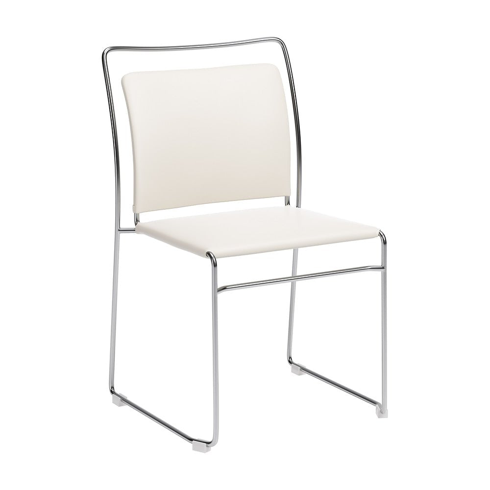 Silla Comercial para Hotel - ZUO VERBENA - Varios Colores - Asiento y Respaldo Tapizados en Piel Sintética - 111156 - Zuo - NOGAL BEAT - Silla Comercial Interior