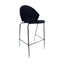 Silla comercial Albar PL-51 de polipropileno con estructura tubular de acero estibable
