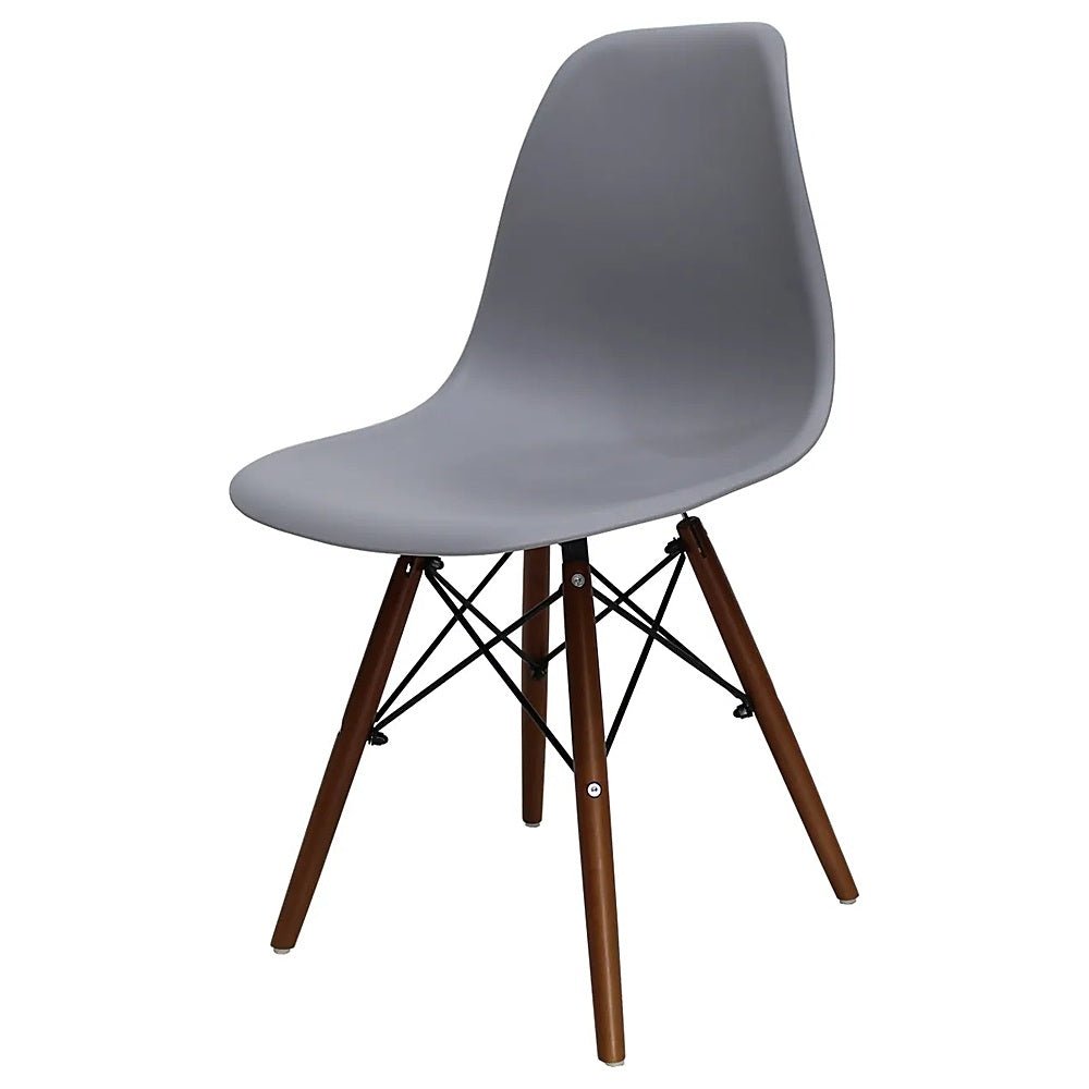 Silla Comercial para Restaurante y Cafetería - KINGSTRONG JM-1618 OSLO ECO SILL0362800 - Varios Colores - Asiento y Respaldo en Polipropileno - SILL0362800 - Mundo In - NOGAL BEAT - Silla Comercial Interior