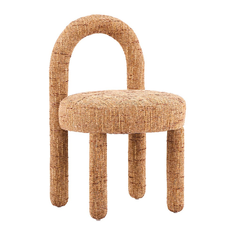 Silla Comercial para Restaurante - ZUO CURCO - Café - Asiento y Respaldo Tapizados - 110992 - Zuo - NOGAL BEAT - Silla Comercial Interior