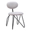 Silla Comercial para Restaurante - ZUO NOVI - Varios Colores - Asiento y Respaldo Tapizados - 110017 - Zuo - NOGAL BEAT - Silla Comercial Interior
