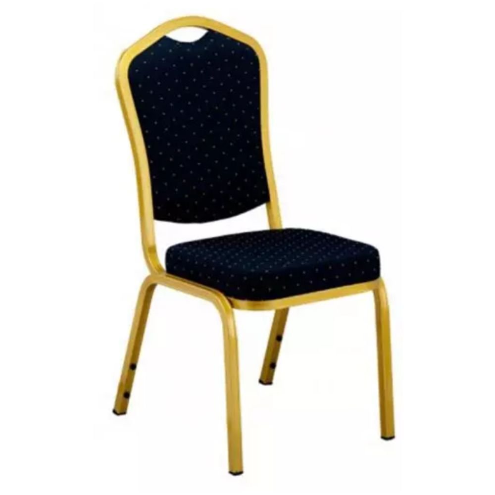 SILLA RESOL AMADEUS | Silla Apilable para Comedor | Aluminio Lacado | Espuma Inyectada Tapizada | Interior - 66111 - Resol - NOGAL BEAT - silla