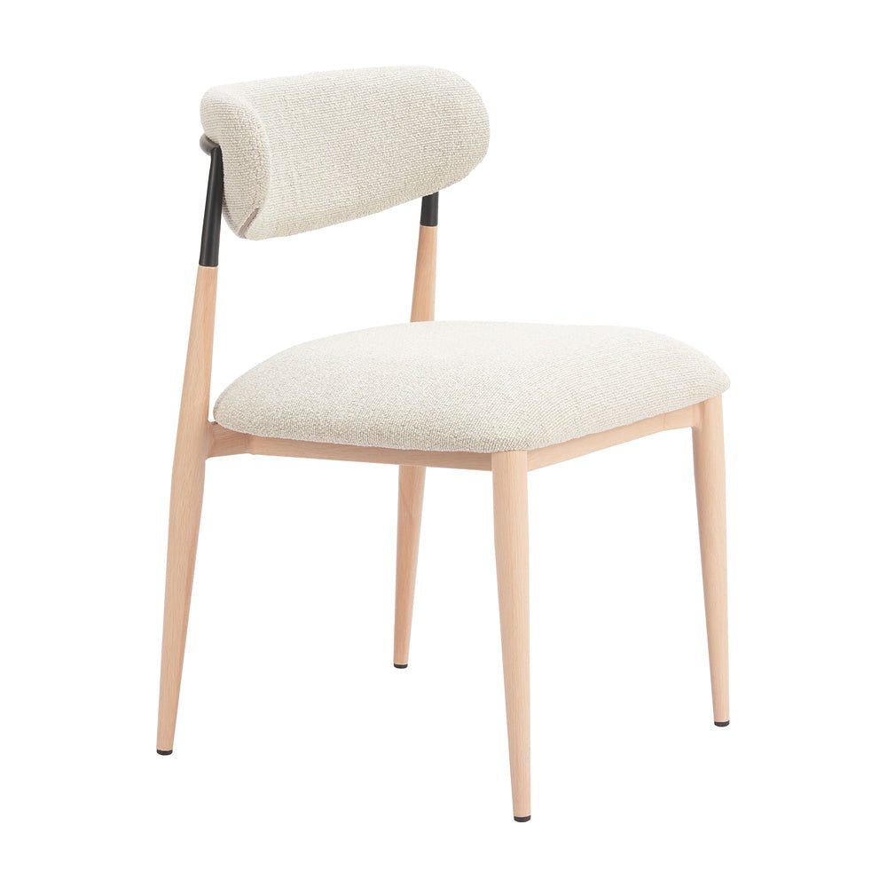 Silla Comercial para Salón de Eventos - ZUO EQUINOX - Varios Colores - Asiento y Respaldo Tapizados en Tejido Texturizado - 110852 - Zuo - NOGAL BEAT - Silla Comercial Interior
