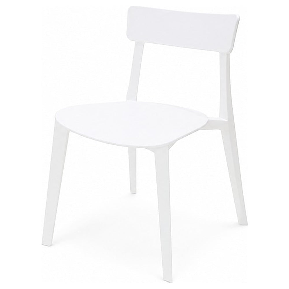 Silla Comercial para Terraza - KINGSTRONG BRIANZA SILL0025226 - Varios Colores - Asiento y Respaldo en Polipropileno - SILL0025226 - Mundo In - NOGAL BEAT - Silla Comercial Exterior
