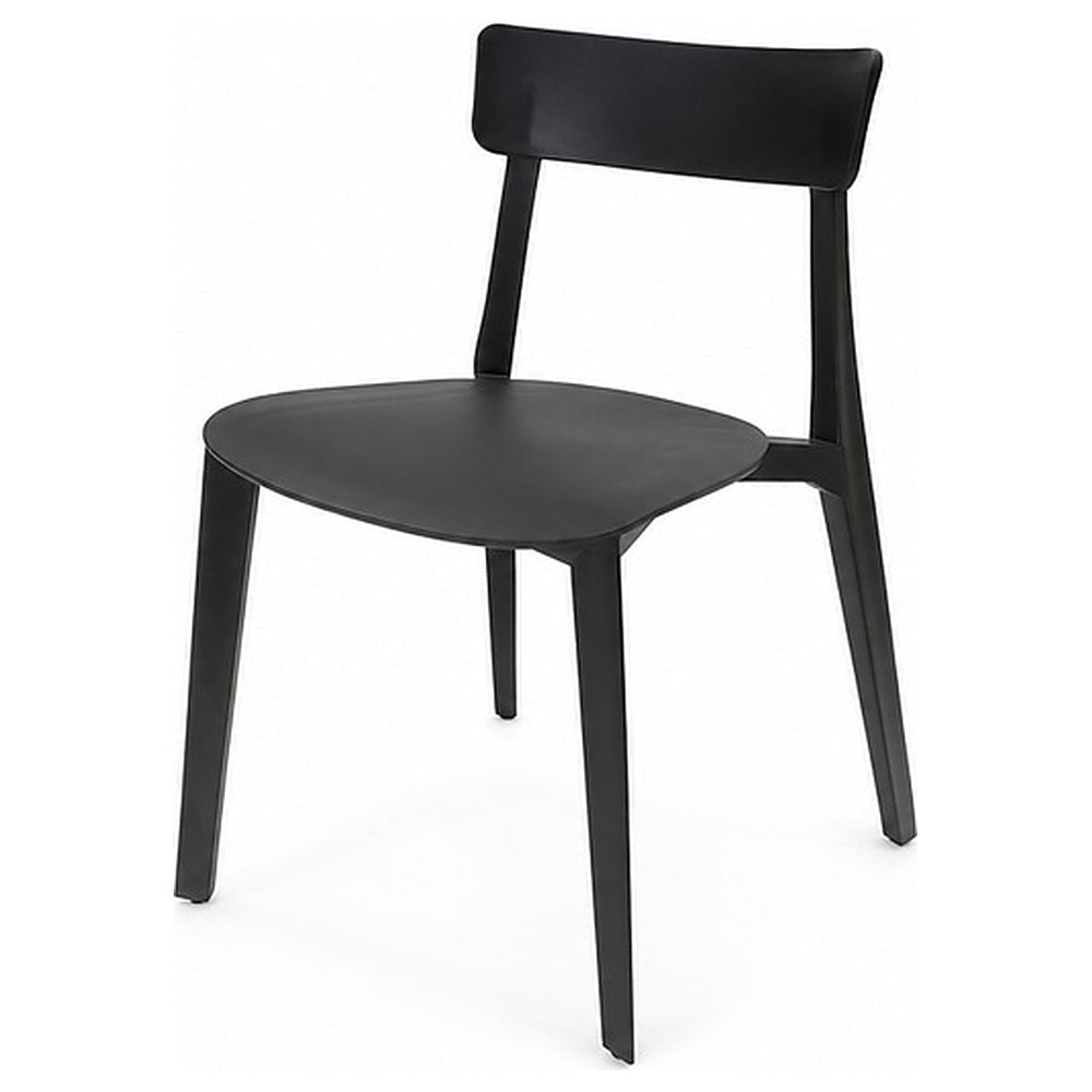 Silla Comercial para Terraza - KINGSTRONG BRIANZA SILL0025226 - Varios Colores - Asiento y Respaldo en Polipropileno - SILL0025226 - Mundo In - NOGAL BEAT - Silla Comercial Exterior