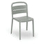 Silla Comercial para Terraza Protección UV - RESOL COMO - Varios Colores - Asiento y Respaldo en Polipropileno - 05345 - Resol - NOGAL BEAT - Silla Comercial Exterior