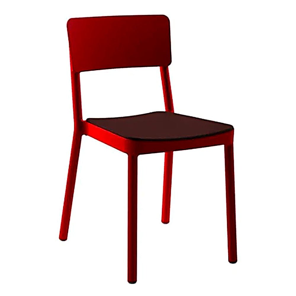 Silla Comercial para Terraza Protección UV - RESOL LISBOA - Varios Colores - Asiento Tapizado - 7204 - Resol - NOGAL BEAT - Silla Comercial Exterior