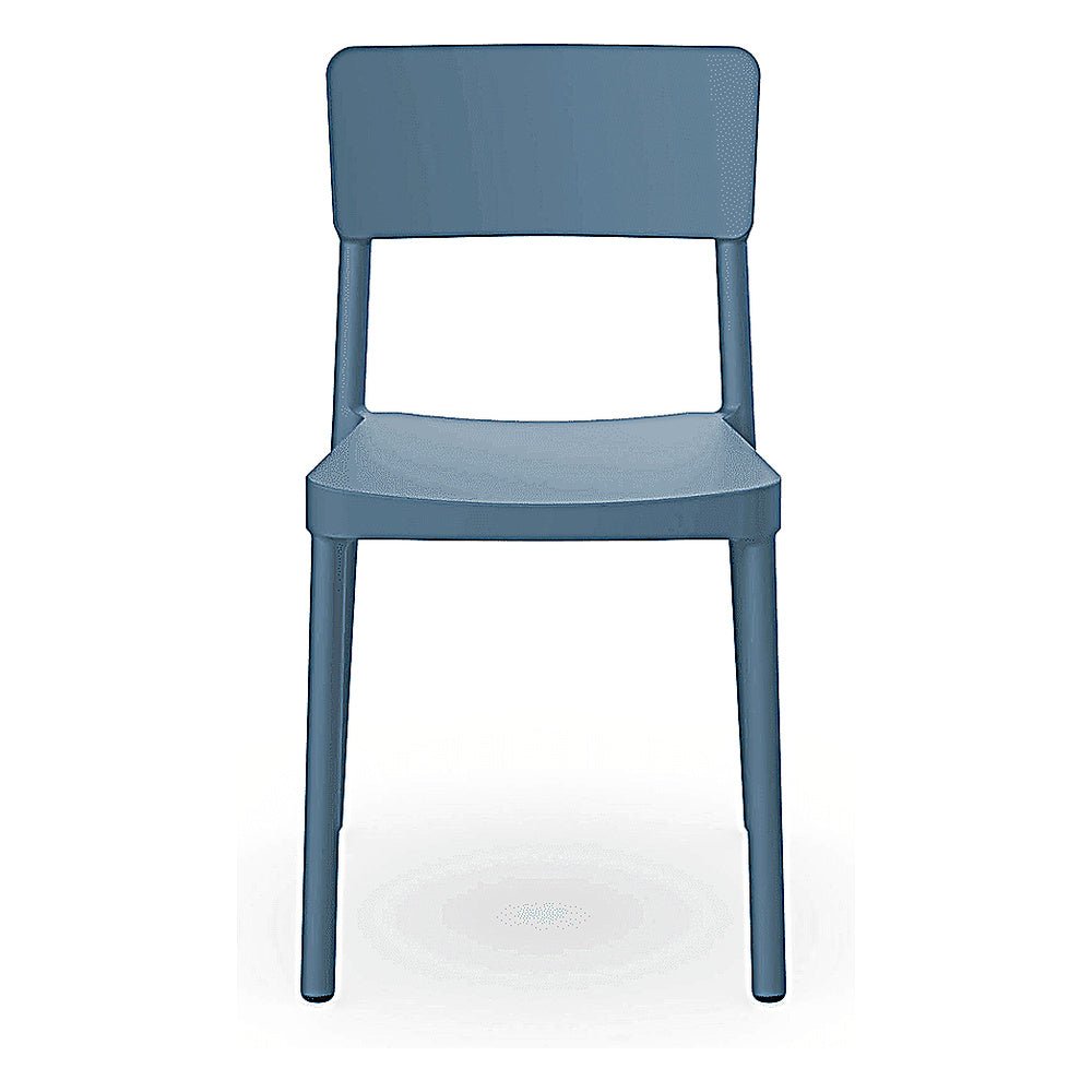 Silla Comercial para Terraza Protección UV - RESOL LISBOA - Varios Colores - Asiento y Respaldo en Polipropileno - 05078 - Resol - NOGAL BEAT - Silla Comercial Exterior