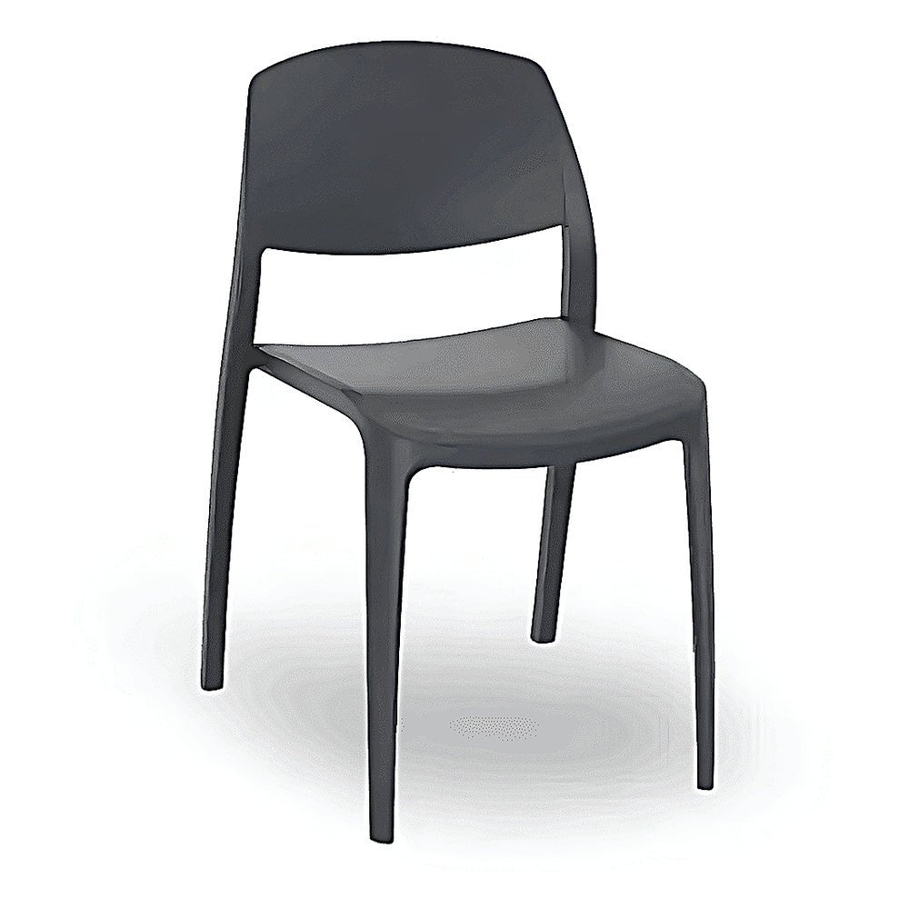 Silla Comercial para Terraza Protección UV - RESOL SMART - Varios Colores - Asiento y Respaldo en Polipropileno - 05365 - Resol - NOGAL BEAT - Silla Comercial Exterior