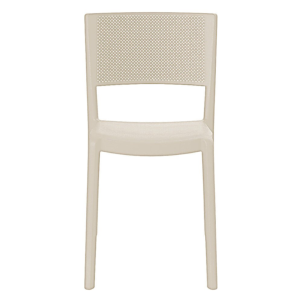 Silla Comercial para Terraza Protección UV - RESOL SPOT - Varios Colores - Asiento y Respaldo en Polipropileno - 07131 - Resol - NOGAL BEAT - Silla Comercial Exterior