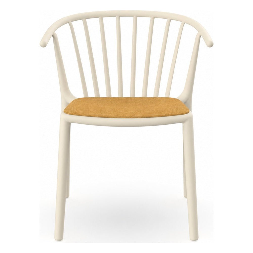 Silla Comercial Tapizada para Restaurante - RESOL WOODY - Varios Colores - 7123 - Resol - NOGAL BEAT - Silla Comercial Interior