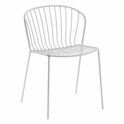Silla de Áreas de Exterior y Terrazas - LABENZE AMITHA 155-22700 - Varios Colores - Estructura de Metal y 4 Patas Fijas - 155-22700 - Labenze - NOGAL BEAT - Silla de Terraza