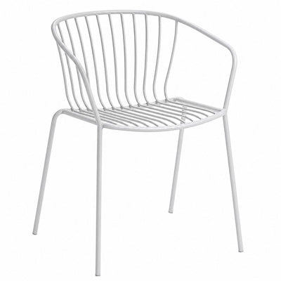 Silla de Áreas de Exterior y Terrazas - LABENZE AMITHA 155-22710 - Varios Colores - Estructura de Metal y 4 Patas Fijas - 155-22710 - Labenze - NOGAL BEAT - Silla Comercial Exterior