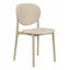 Silla de Intemperie para Hotel - NOGAL BEAT ALESSIA - Varios Colores - Polipropileno - SILLA ALESSIA Beige - CAMCO - NOGAL BEAT - Silla de Terraza