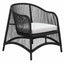 Silla de Intemperie para Zona de Jardín - NOGAL BEAT AUSTIN - Varios Colores - Aluminio y Cuerda - SILLA AUSTIN Negro - CAMCO - NOGAL BEAT - Silla de Terraza
