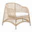 Silla de Intemperie para Zona de Jardín - NOGAL BEAT AUSTIN - Varios Colores - Aluminio y Cuerda - SILLA AUSTIN Beige - CAMCO - NOGAL BEAT - Silla de Terraza