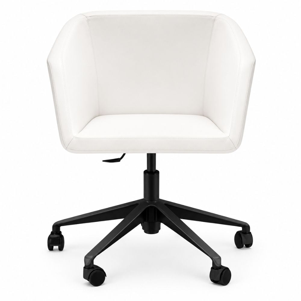 Silla de Oficina de Recepción - LABENZE MEG - Varios Colores - Tapizado con Respaldo y Descansabrazos - 155-10425-NGO GRADO 0 - Labenze - NOGAL BEAT - Silla de Visita