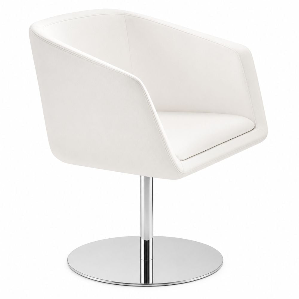 Silla de Oficina de Recepción - LABENZE MEG - Varios Colores - Tapizado con Respaldo y Descansabrazos - 155-10450-000 GRADO 0 - Labenze - NOGAL BEAT - Silla de Visita
