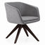 Silla de Oficina de Recepción - LABENZE MEG - Varios Colores - Tapizado con Respaldo y Descansabrazos - 155-10430-000 GRADO 0 - Labenze - NOGAL BEAT - Silla de Visita