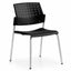 Silla de Oficina de Sala de Espera - LABENZE ARETA 106-00220 - Varios Colores - Estructura Tubular Cromado sin Brazos - 106-00220 - Labenze - NOGAL BEAT - Silla de Visita