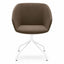 Silla de Oficina de Sala de Espera Varios Diseños - LABENZE BRECK - Varios Colores - Tapizado con Respaldo y Descansabrazos - 155-10820-BCO GRADO 0 - Labenze - NOGAL BEAT - Silla de Visita