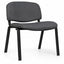 Silla de Oficina de Visita Forte Estibable con Cople - VERSA ALTUS FORTE - Estructura Aluminio - AL-830CP - VERSA - NOGAL BEAT - Silla de Visita
